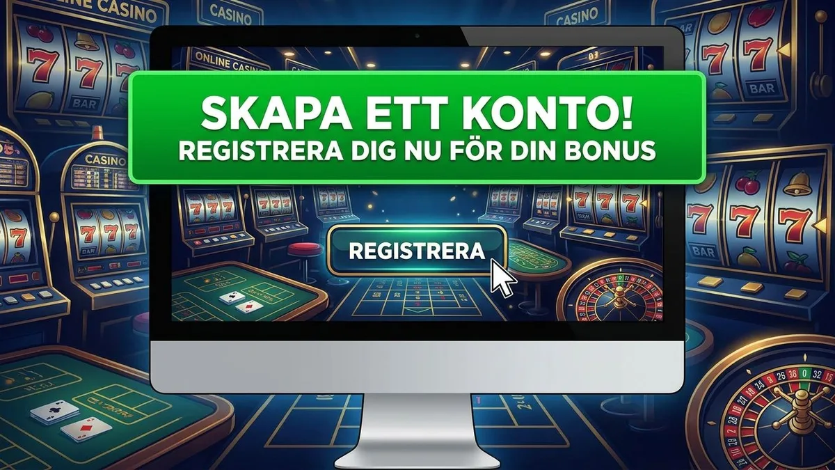 Registrera dig med bonus